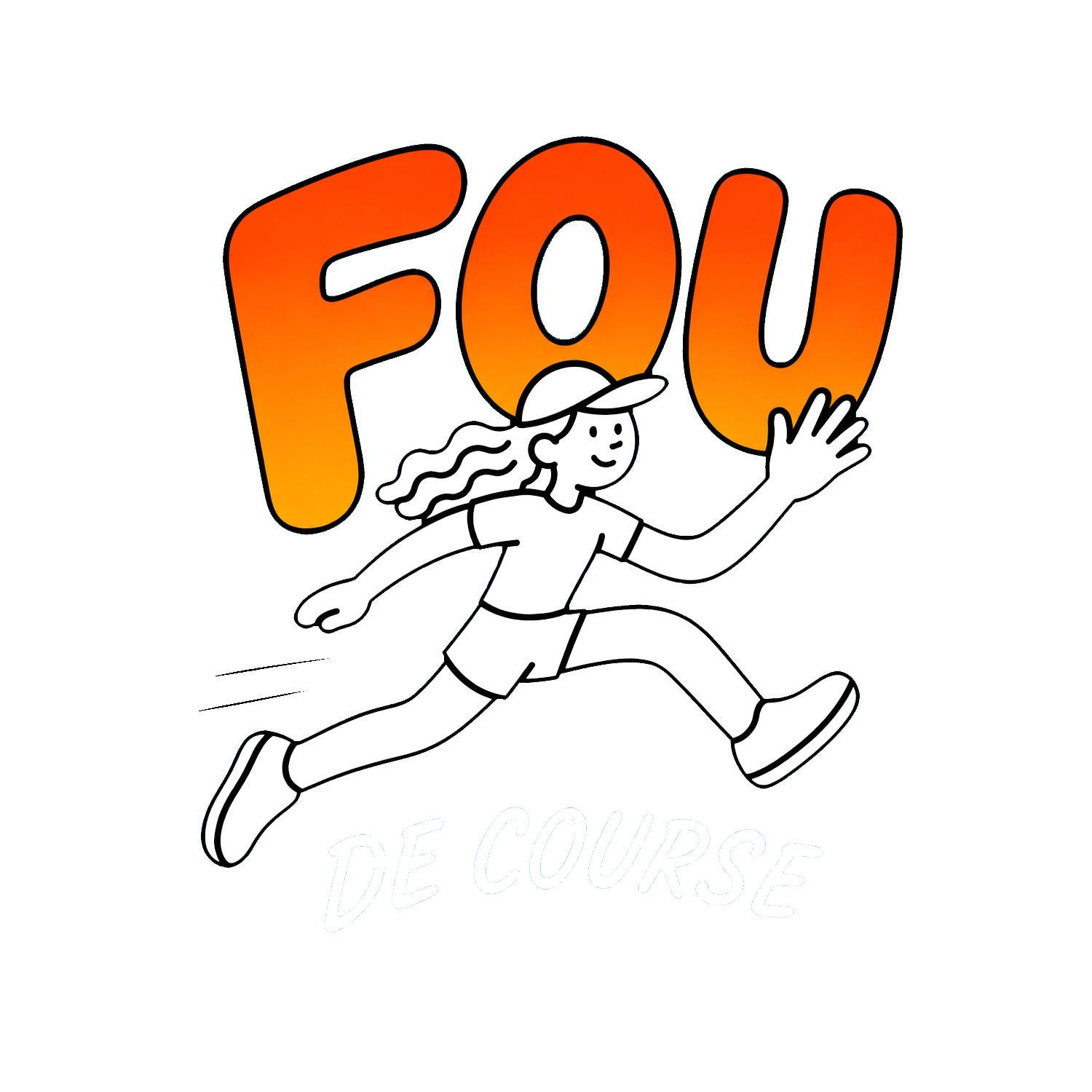 Fou de course logo